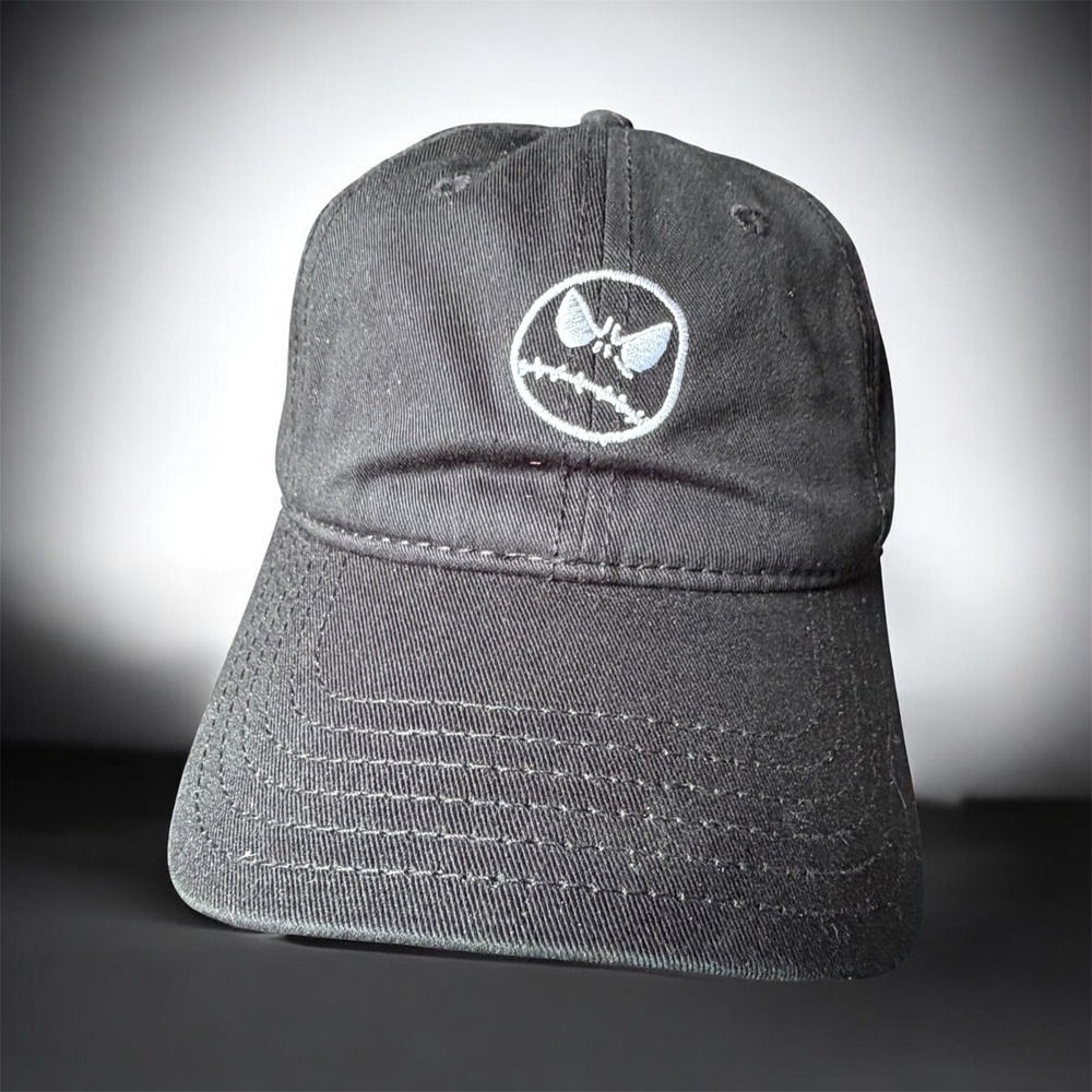 Disney‎ Nightmare Before Christmas Jack Skellington Hat Hot Topic Black Dad Cap